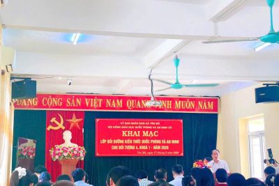 🌟 GIÁO VIÊN TRƯỜNG MẦM NON YÊN PHÚ THAM GIA LỚP BỒI DƯỠNG KIẾN THỨC QUỐC PHÒNG VÀ AN NINH – ĐỐI TƯỢNG 4, KHÓA I NĂM 2026