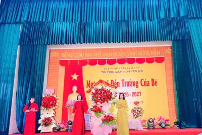 🌸 NGÀY HỘI ĐẾN TRƯỜNG CỦA BÉ – KHAI GIẢNG NĂM HỌC 2026 – 2027 🌸