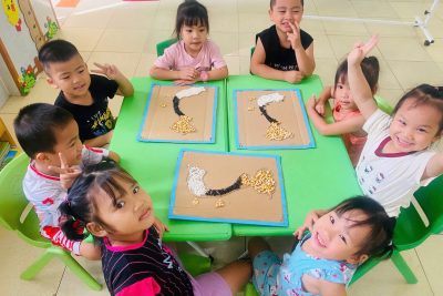 HOẠT ĐỘNG TẠO HÌNH: “BẢN ĐỒ VIỆT NAM THÂN YÊU”  🌾 Chủ đề: Quê hương – Đất nước – Bác Hồ 👧👦 Lớp 4 Tuổi C